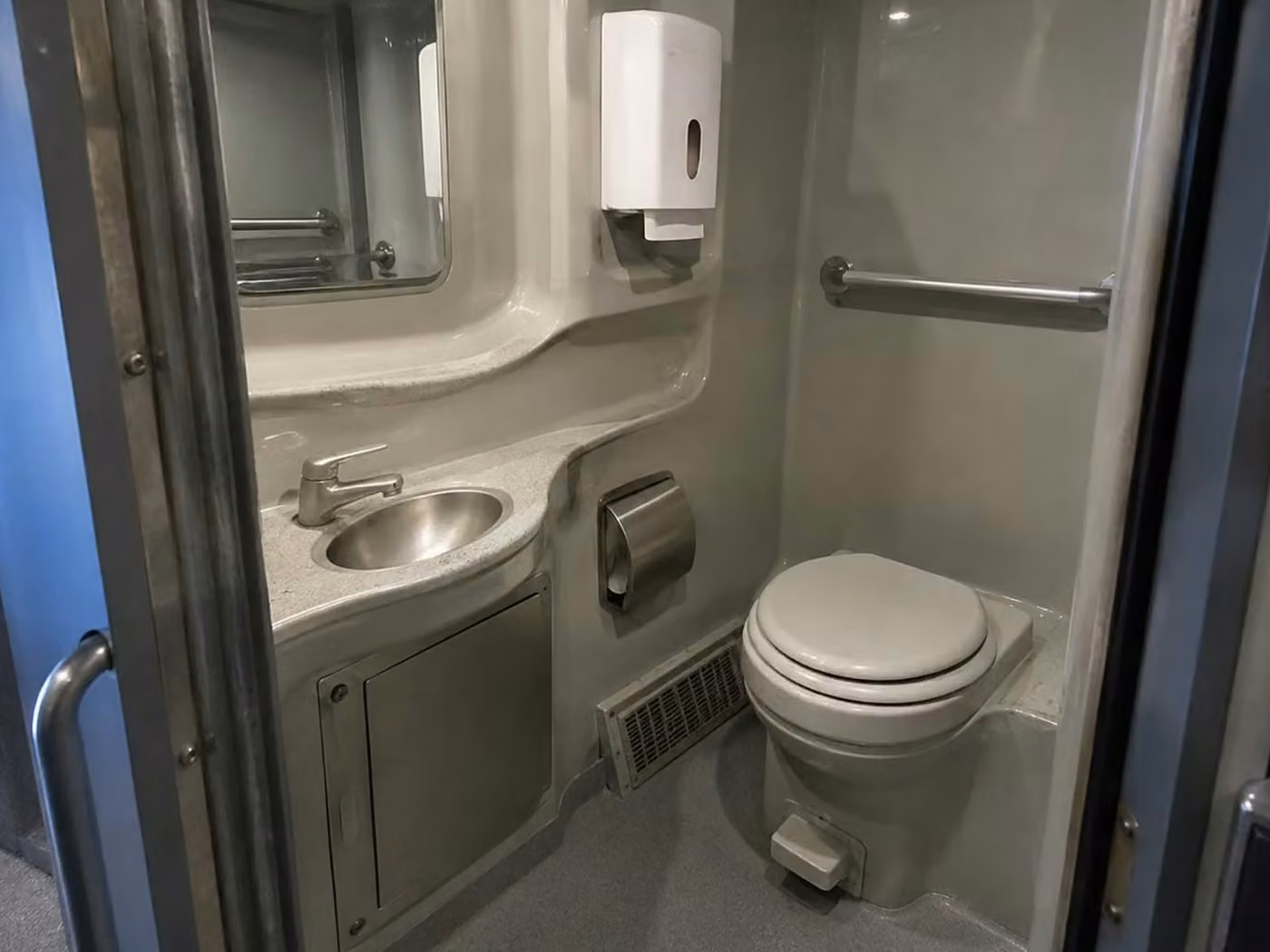 atascadero charter bus onboard restroom