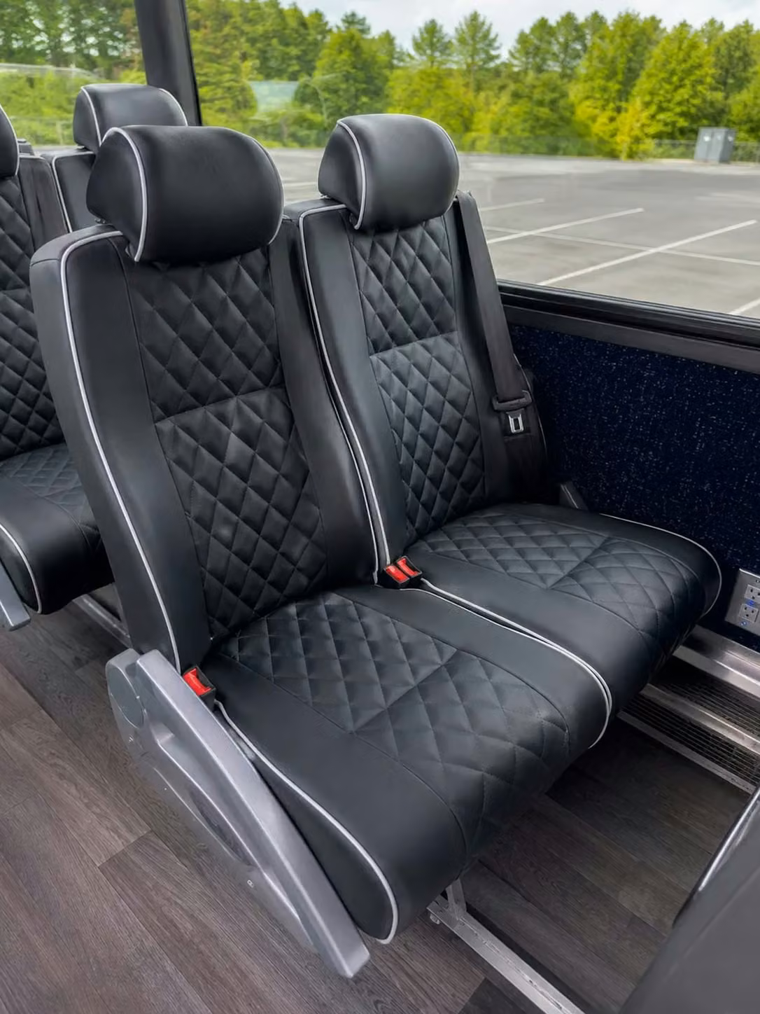 atascadero charter bus reclining seats